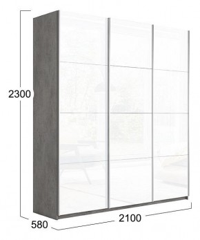 Шкаф-купе Траст СШК 2.210.70-15.15.15 в Ноябрьске - noyabrsk.mebel24.online | фото 3