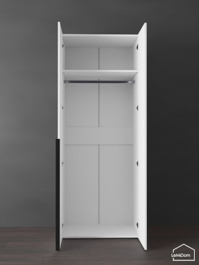 Шкаф Linnea MHR-2 2050х800х510 (Белый-М 11.1.1) в Ноябрьске - noyabrsk.mebel24.online | фото 4