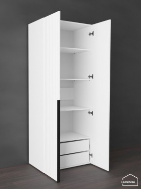 Шкаф Linnea MHR-2-4 2050х800х510 (Белый-М 11.1.2) в Ноябрьске - noyabrsk.mebel24.online | фото 6