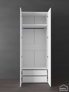 Шкаф Linnea MHR-2PO-3 2050х800х510 (Белый-М 11.1.2) в Ноябрьске - noyabrsk.mebel24.online | фото 4