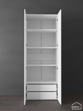 Шкаф Linnea MHR-2PO-4 2050х800х510 (Белый-М 11.1.2) в Ноябрьске - noyabrsk.mebel24.online | фото 5