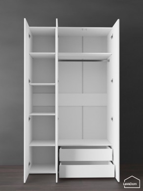 Шкаф Linnea MHR-3PO-2 2050х1200х510 (Белый-М 11.1.2) в Ноябрьске - noyabrsk.mebel24.online | фото 5