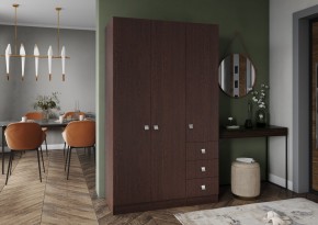Шкаф Лофт 3-х створчатый в Ноябрьске - noyabrsk.mebel24.online | фото 4