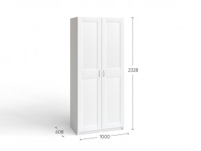 Шкаф МАКС двухдверный широкий, цвет белый в Ноябрьске - noyabrsk.mebel24.online | фото 4