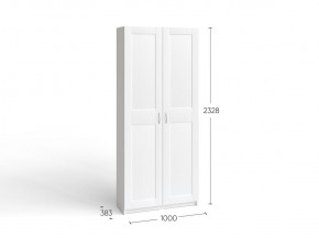 Шкаф МАКС двухстворчатый, цвет белый в Ноябрьске - noyabrsk.mebel24.online | фото 3