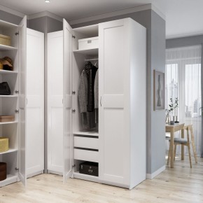 Шкаф МАКС однодверный, цвет белый в Ноябрьске - noyabrsk.mebel24.online | фото 4