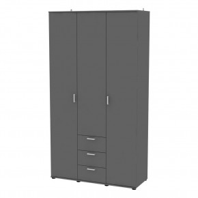 Шкаф Ольга H57 (Графит) в Ноябрьске - noyabrsk.mebel24.online | фото
