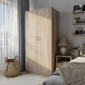 Шкаф ОРИОН двухдверный, цвет Дуб Сонома в Ноябрьске - noyabrsk.mebel24.online | фото 4