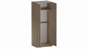 Шкаф ПЕГАС двухдверный, цвет Дуб Сонома в Ноябрьске - noyabrsk.mebel24.online | фото 2