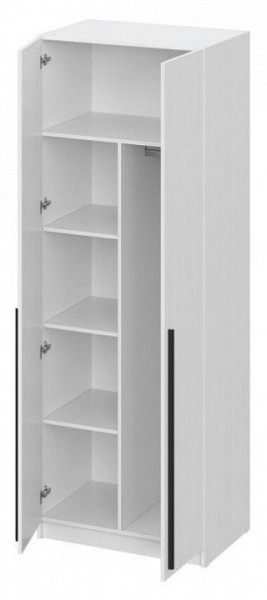 Шкаф платяной Бирма ШК-800 в Ноябрьске - noyabrsk.mebel24.online | фото 3