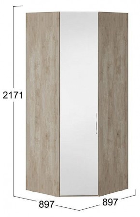 Шкаф платяной Эмбер СМ-348.07.007 L в Ноябрьске - noyabrsk.mebel24.online | фото 3