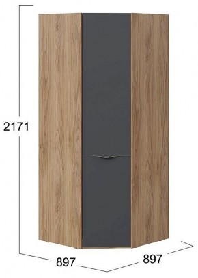 Шкаф платяной Глосс СМ-319.07.311 в Ноябрьске - noyabrsk.mebel24.online | фото 4