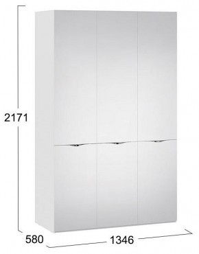 Шкаф платяной Глосс СМ-319.07.433 в Ноябрьске - noyabrsk.mebel24.online | фото 4