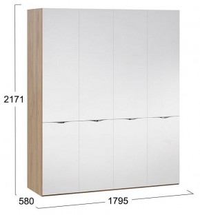 Шкаф платяной Глосс СМ-319.07.443 в Ноябрьске - noyabrsk.mebel24.online | фото 4
