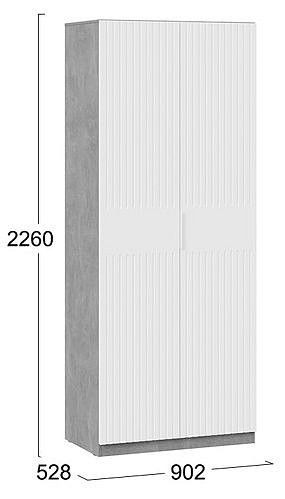 Шкаф платяной Хилтон в Ноябрьске - noyabrsk.mebel24.online | фото 4