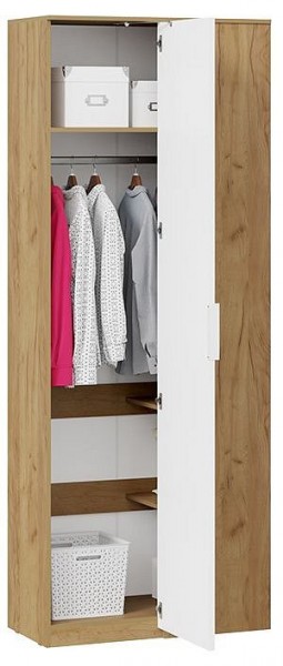 Шкаф платяной Хилтон в Ноябрьске - noyabrsk.mebel24.online | фото 3