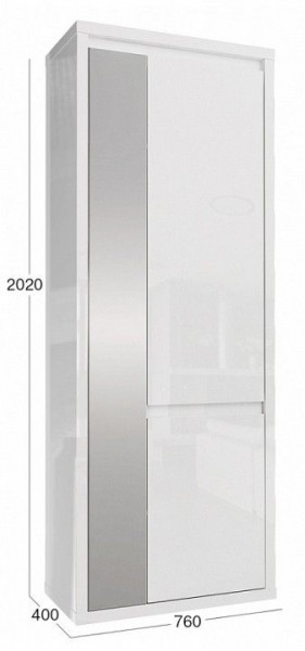 Шкаф платяной Норден СТЛ.413.01 в Ноябрьске - noyabrsk.mebel24.online | фото 3
