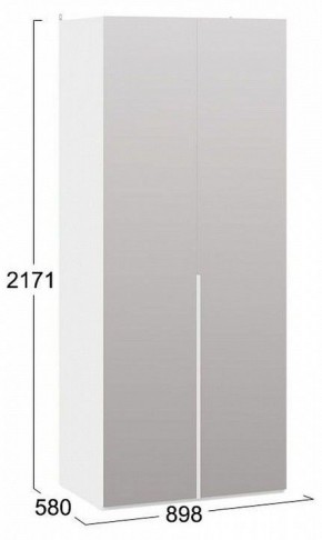 Шкаф платяной Порто СМ-393.07.004 в Ноябрьске - noyabrsk.mebel24.online | фото 3