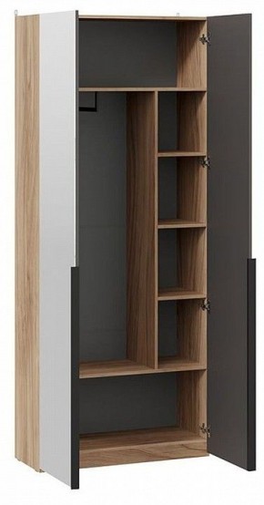 Шкаф платяной Порто СМ-393.07.225 в Ноябрьске - noyabrsk.mebel24.online | фото 2
