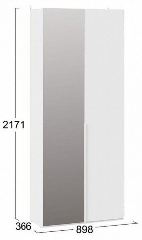 Шкаф платяной Порто СМ-393.07.225 в Ноябрьске - noyabrsk.mebel24.online | фото 4