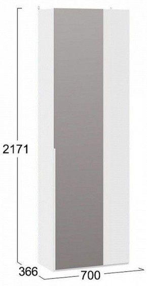 Шкаф платяной Порто СМ-393.07.232 в Ноябрьске - noyabrsk.mebel24.online | фото 4