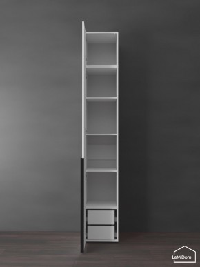 Шкаф с антресолью Linnea MHR-1A-4 2450х400х510 (Белый-М 11.1.2) в Ноябрьске - noyabrsk.mebel24.online | фото 6