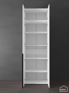 Шкаф с антресолью Linnea MHR-2A-2 2450х800х510 (Белый-М 11.1.1) в Ноябрьске - noyabrsk.mebel24.online | фото 4