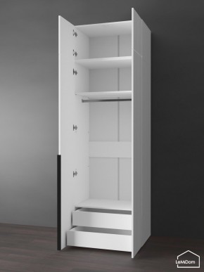 Шкаф с антресолью Linnea MHR-2A-3 2450х800х510 (Белый-М 11.1.1) в Ноябрьске - noyabrsk.mebel24.online | фото 5