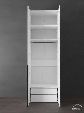 Шкаф с антресолью Linnea MHR-2A-3 2450х800х510 (Белый-М 11.1.1) в Ноябрьске - noyabrsk.mebel24.online | фото 6