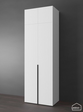 Шкаф с антресолью Linnea MHR-2A-3 2450х800х510 (Белый-М 11.1.1) в Ноябрьске - noyabrsk.mebel24.online | фото 7