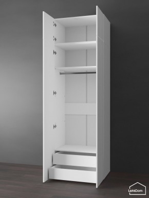 Шкаф с антресолью Linnea MHR-2POA-3 2450х800х510 (Белый-М 11.1.1) в Ноябрьске - noyabrsk.mebel24.online | фото 6