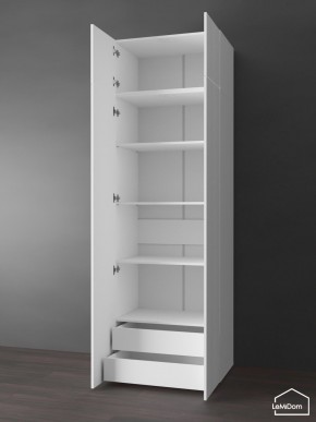 Шкаф с антресолью Linnea MHR-2POA-4 2450х800х510 (Белый-М 11.1.2) в Ноябрьске - noyabrsk.mebel24.online | фото 5
