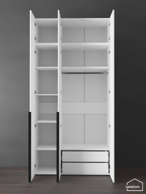Шкаф с антресолью Linnea MHR-3A-2 2450х1200х510 (Белый-М 11.1.2) в Ноябрьске - noyabrsk.mebel24.online | фото 6