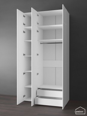 Шкаф с антресолью Linnea MHR-3POA-2 2450х1200х510 (Белый-М 11.1.1) в Ноябрьске - noyabrsk.mebel24.online | фото 5