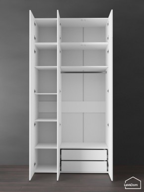 Шкаф с антресолью Linnea MHR-3POA-2 2450х1200х510 (Белый-М 11.1.1) в Ноябрьске - noyabrsk.mebel24.online | фото 6