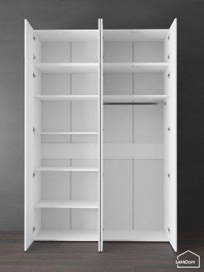 Шкаф с антресолью Linnea MHR-4POA-1 2450х1600х510 (Белый-М 11.1.2) в Ноябрьске - noyabrsk.mebel24.online | фото 4