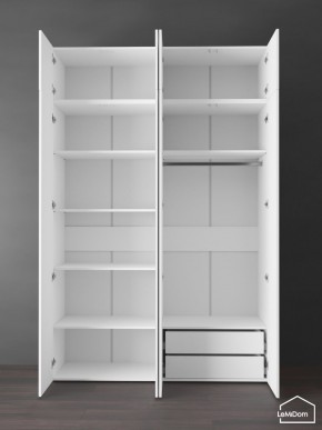 Шкаф с антресолью Linnea MHR-4POA-2 2450х1600х510 (Белый-М 11.1.2) в Ноябрьске - noyabrsk.mebel24.online | фото 5