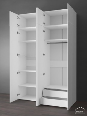 Шкаф с антресолью Linnea MHR-4POA-2 2450х1600х510 (Белый-М 11.1.2) в Ноябрьске - noyabrsk.mebel24.online | фото 6