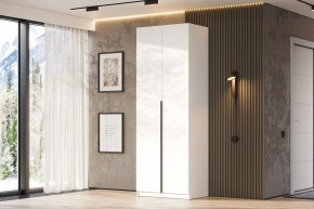 Шкаф ШК-5 + 4 полки (800) Белый текстурный в Ноябрьске - noyabrsk.mebel24.online | фото