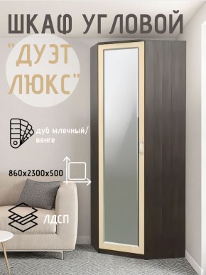 Шкаф угловой Дуэт Люкс с зеркалом в Ноябрьске - noyabrsk.mebel24.online | фото 5