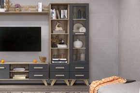 Шкаф-витрина 450 Вега Скандинавия в Ноябрьске - noyabrsk.mebel24.online | фото 3
