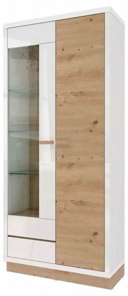 Шкаф-витрина Балтимор 414.02 в Ноябрьске - noyabrsk.mebel24.online | фото