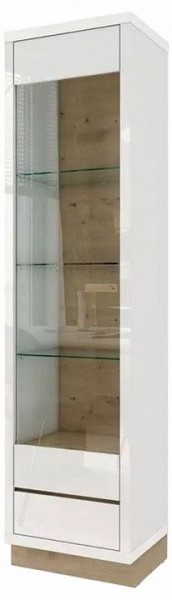 Шкаф-витрина Балтимор 414.03 в Ноябрьске - noyabrsk.mebel24.online | фото