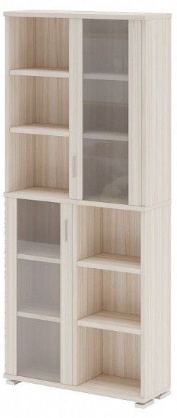 Шкаф-витрина Домино ПУ-30-2-ФС в Ноябрьске - noyabrsk.mebel24.online | фото 2