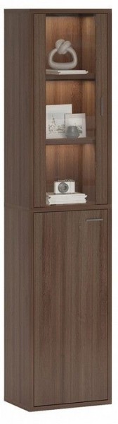 Шкаф-витрина Домино СУ(ш1в2)+1ФГ+1ФС в Ноябрьске - noyabrsk.mebel24.online | фото 2