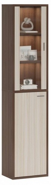 Шкаф-витрина Домино СУ(ш1в2)+1ФГ+1ФС в Ноябрьске - noyabrsk.mebel24.online | фото 2