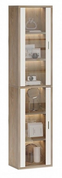 Шкаф-витрина Домино СУ(ш1в2)+2ФС в Ноябрьске - noyabrsk.mebel24.online | фото 2