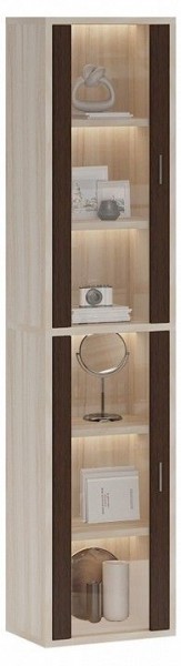 Шкаф-витрина Домино СУ(ш1в2)+2ФС в Ноябрьске - noyabrsk.mebel24.online | фото 2