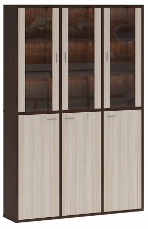 Шкаф-витрина Домино СУ(ш3в2)+3ФГ+3ФС в Ноябрьске - noyabrsk.mebel24.online | фото