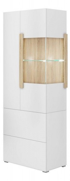 Шкаф-витрина Куба 1714 в Ноябрьске - noyabrsk.mebel24.online | фото